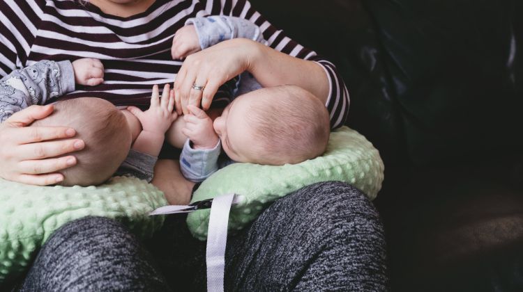 Breastfeeding Twins