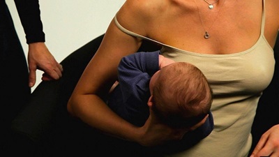 Football Hold Breastfeeding Position