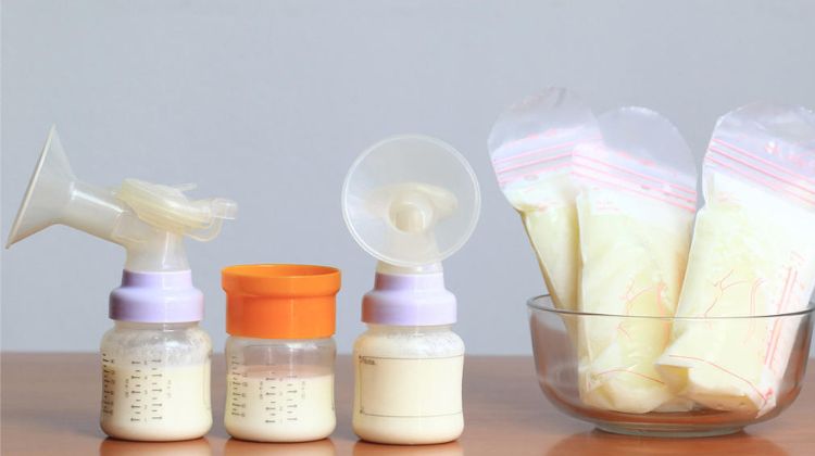 Pumping and storing breast milk