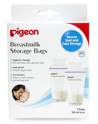 Pigeon Breast Milk Storage Bag