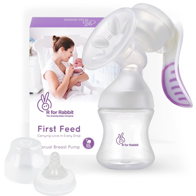 R for Rabbit Manual Breast Pump