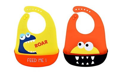 The Little Lookers Silicone Bib